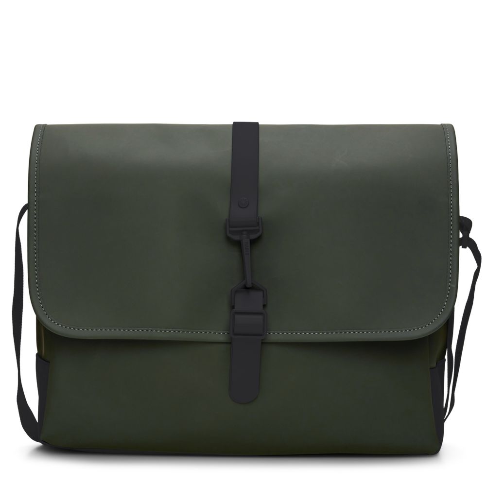 Rains Messenger Bag W3 Green-Bagger-BagBrokers