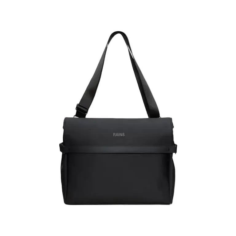 Rains OTG Messenger Bag Black-PC-veske-BagBrokers
