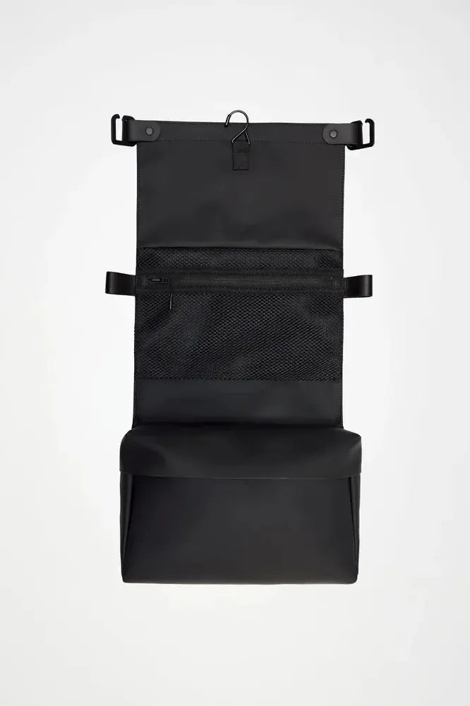 Rains OTG Wash Bag Toalettmappe Black-Toalettmappe-BagBrokers