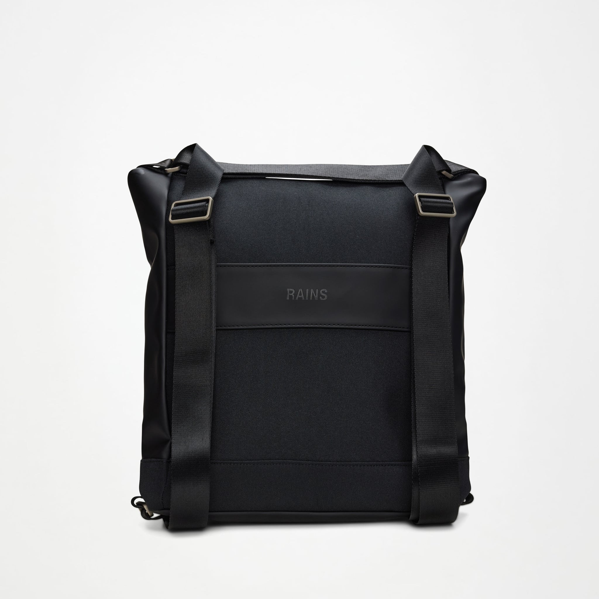 Rains Otaru Hobo Backpack Black-sekk-BagBrokers