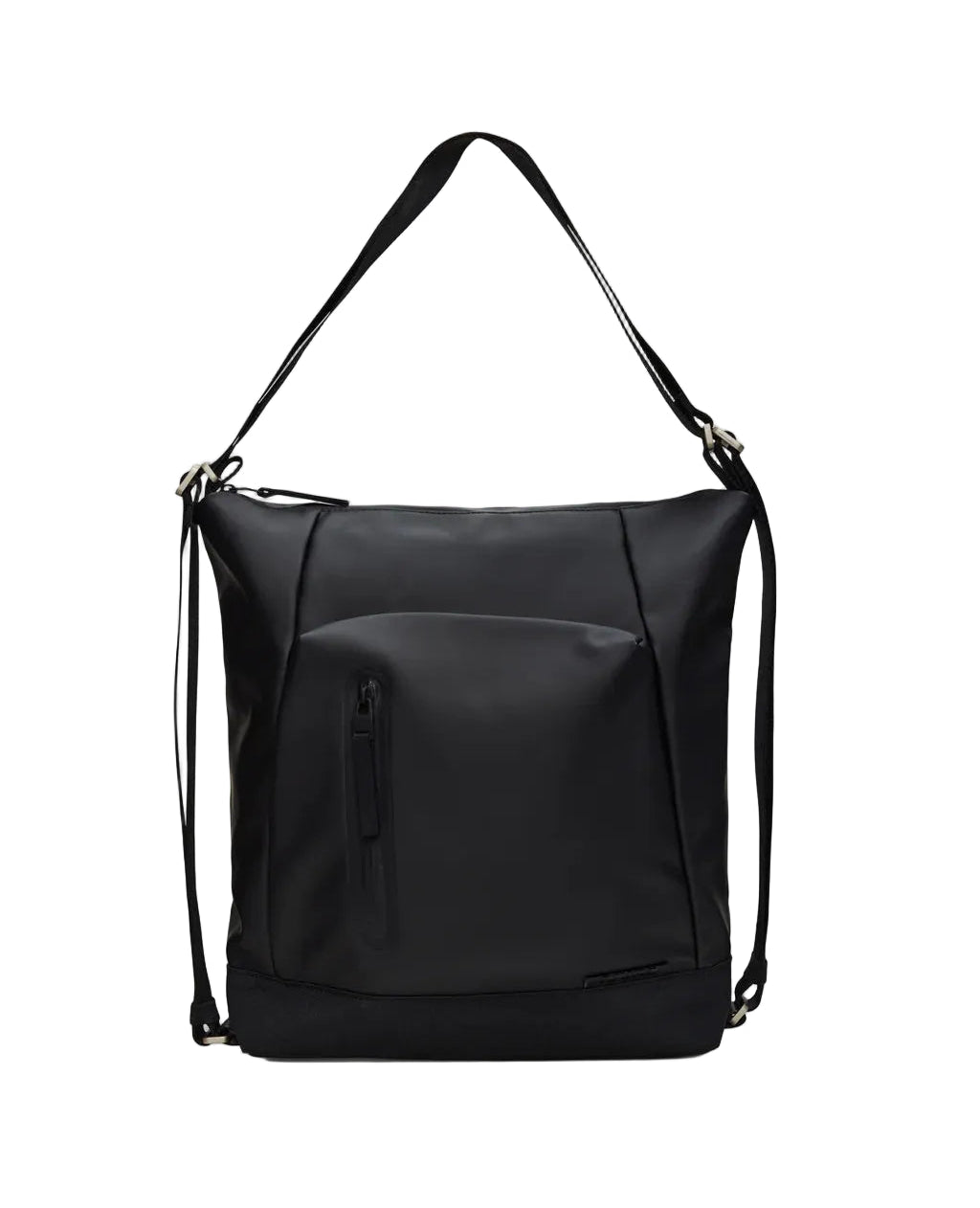 Rains Otaru Hobo Backpack Black-sekk-BagBrokers