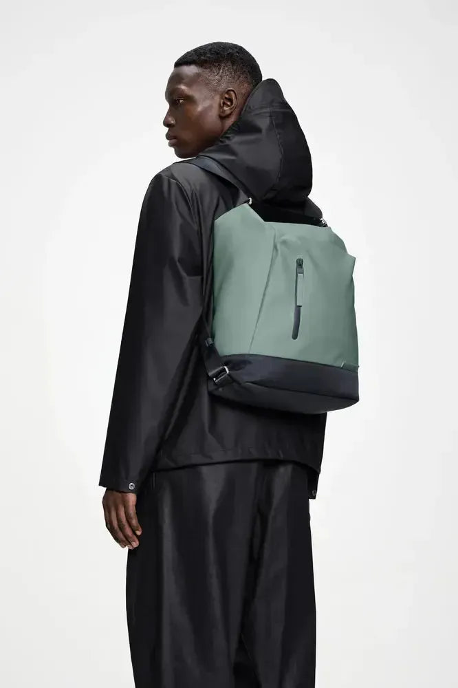 Rains Otaru Hobo Backpack Sage-sekk-BagBrokers