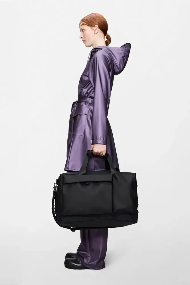 Rains Otaru Weekend Bag W3 Black-Bagger-BagBrokers