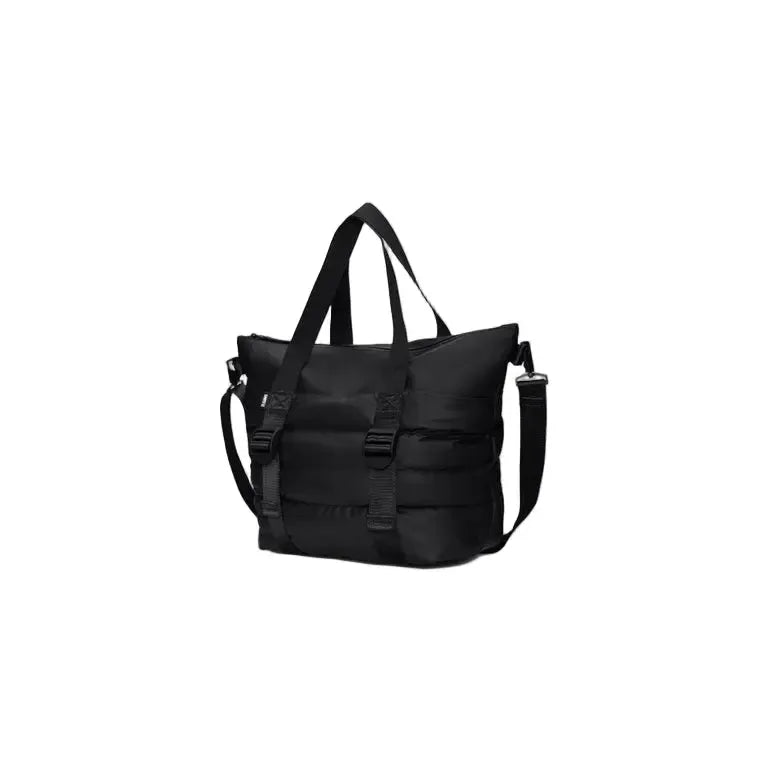 Rains Puffer Mix Tote Bag Mini Svart-Veske-BagBrokers