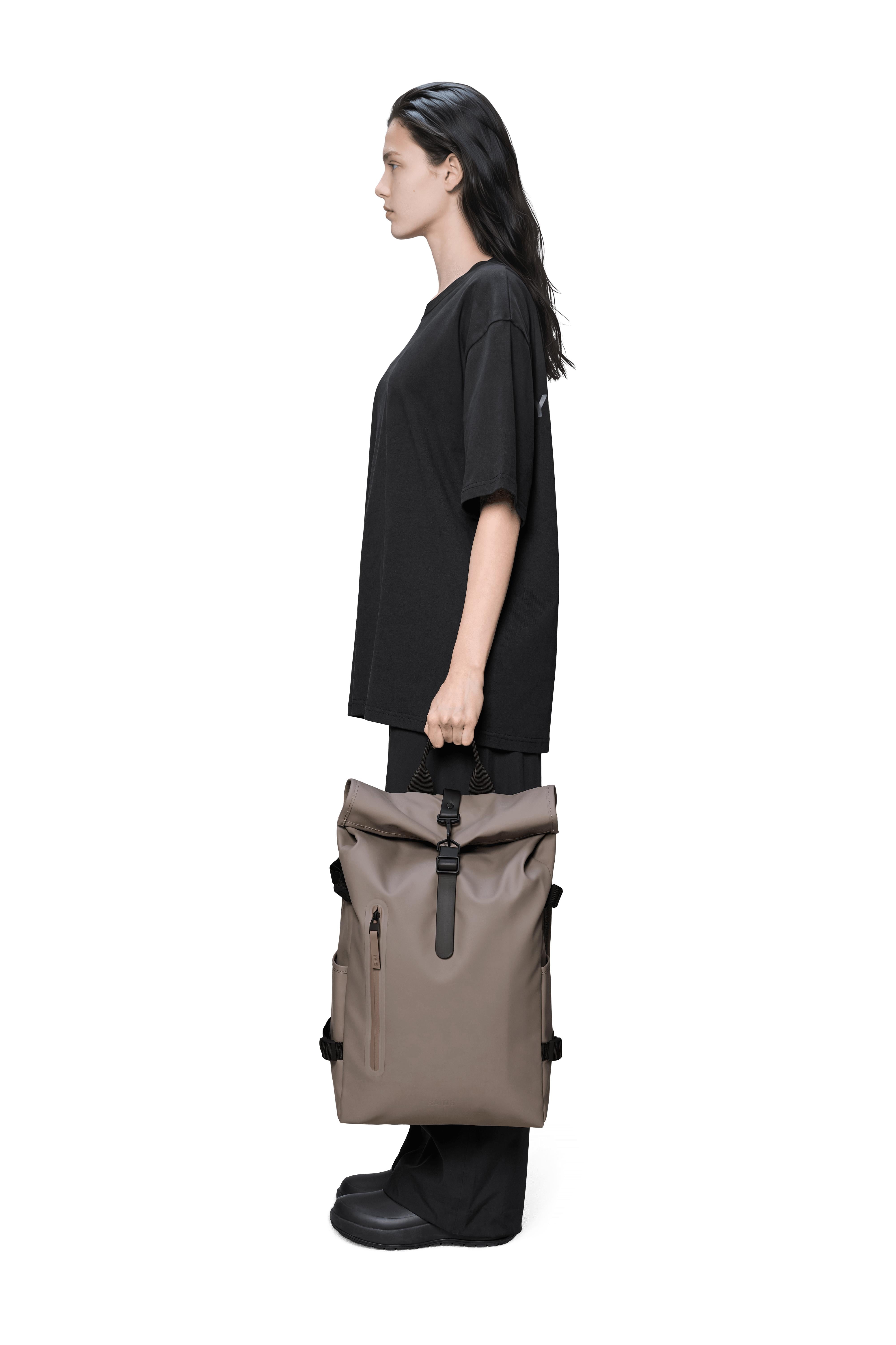 Rains ROLLTOP RUCKSACK Large W3 Cinder-Ryggsekker-BagBrokers
