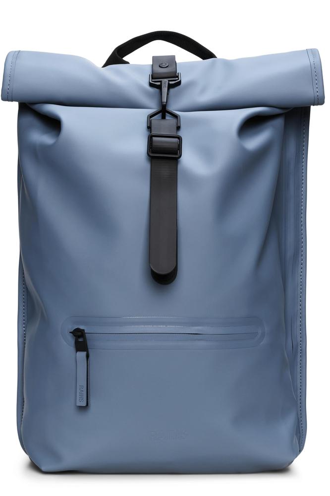 Rains ROLLTOP RUCKSACK W3 Blue Dusk-Ryggsekker-BagBrokers