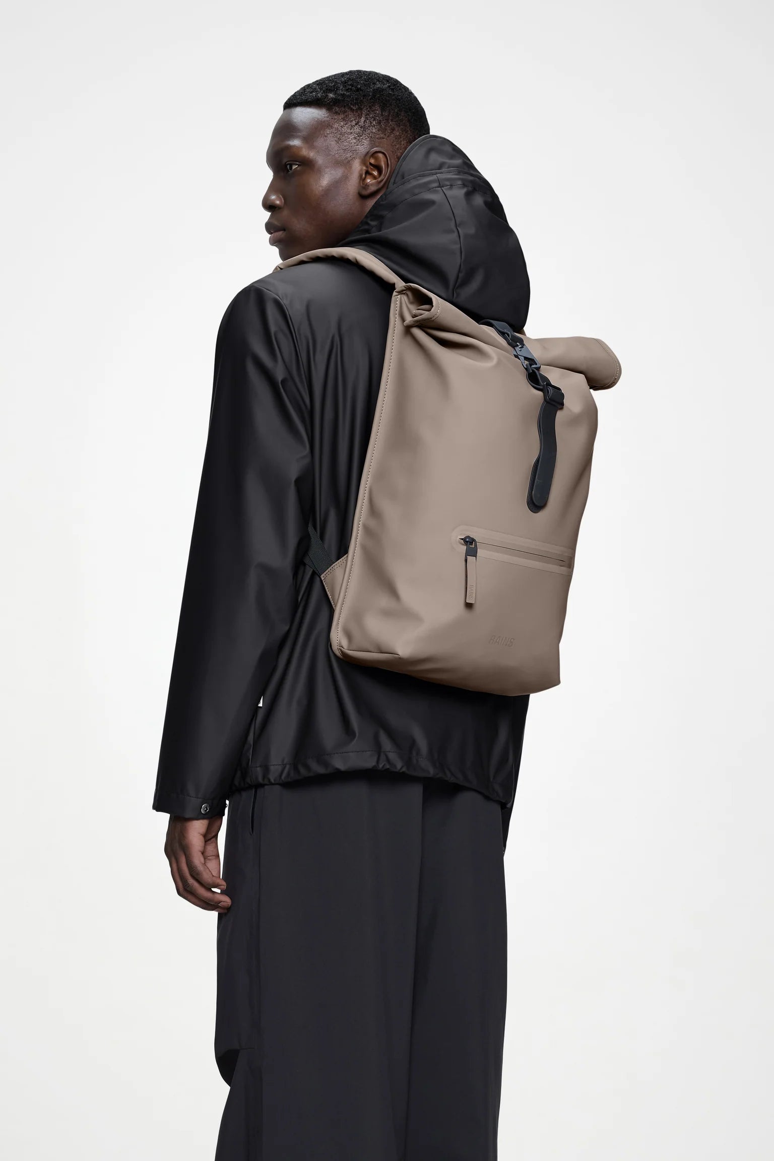 Rains ROLLTOP RUCKSACK W3 Cinder-Ryggsekker-BagBrokers