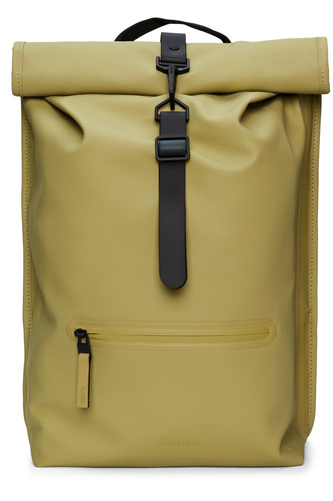 Rains ROLLTOP RUCKSACK W3 Khaki-Ryggsekker-BagBrokers