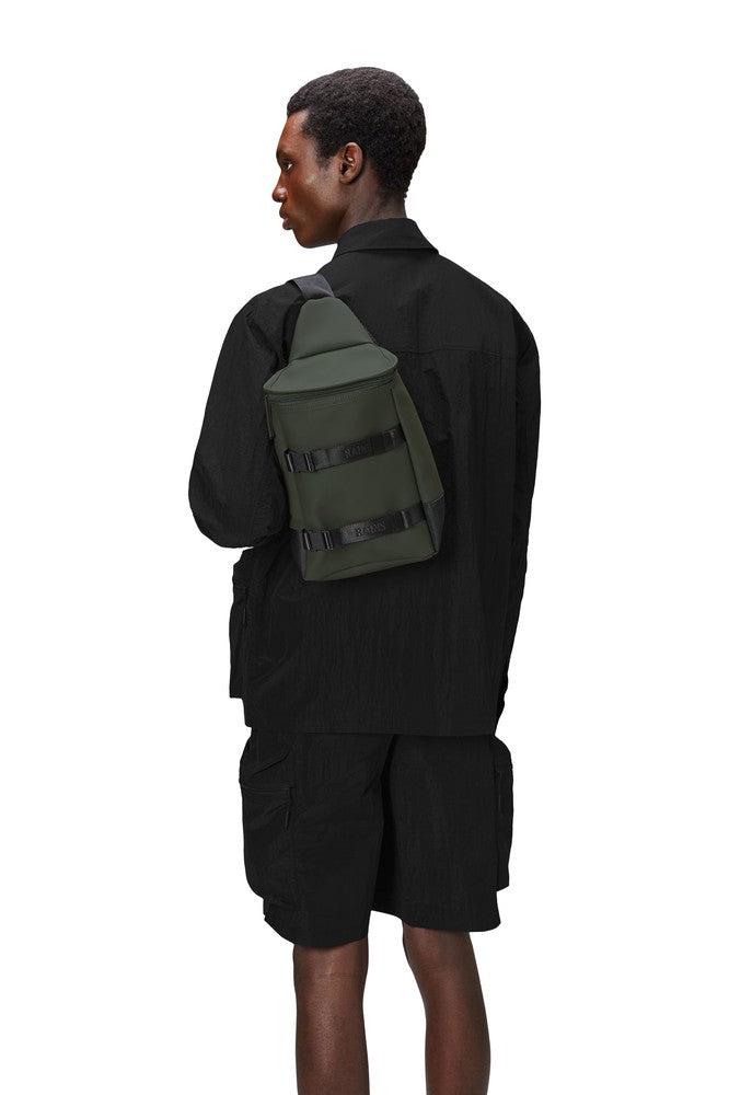 Rains TRAIL Sling bag W3 Green-Ryggsekker-BagBrokers