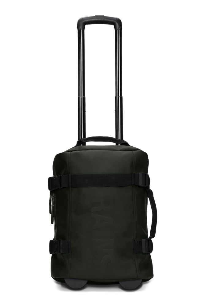 Rains Texel Cabin Bag Mini W3 Trolley 28 liter Green-Bagger-BagBrokers