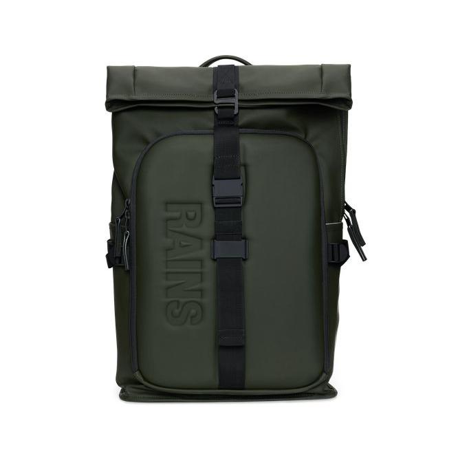 Rains Texel Moulded Backpack W3 Green-sekk-BagBrokers