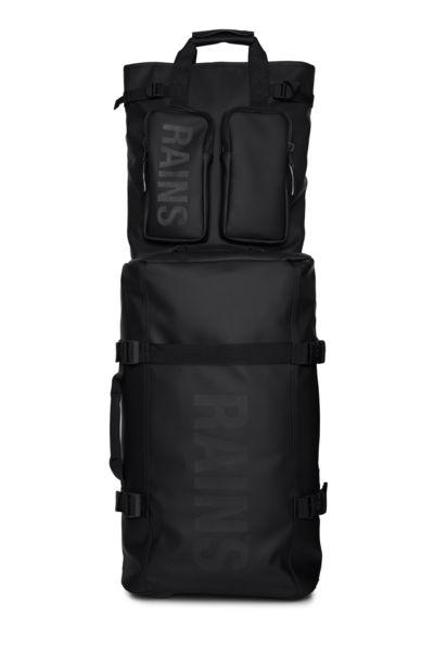 Rains Texel Tote Backpack W3 Black-Bagger-BagBrokers