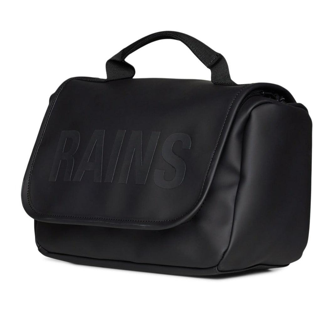 Rains Texel Wash Bag W3 Henge toalettmappe Black-Toalettmappe-BagBrokers