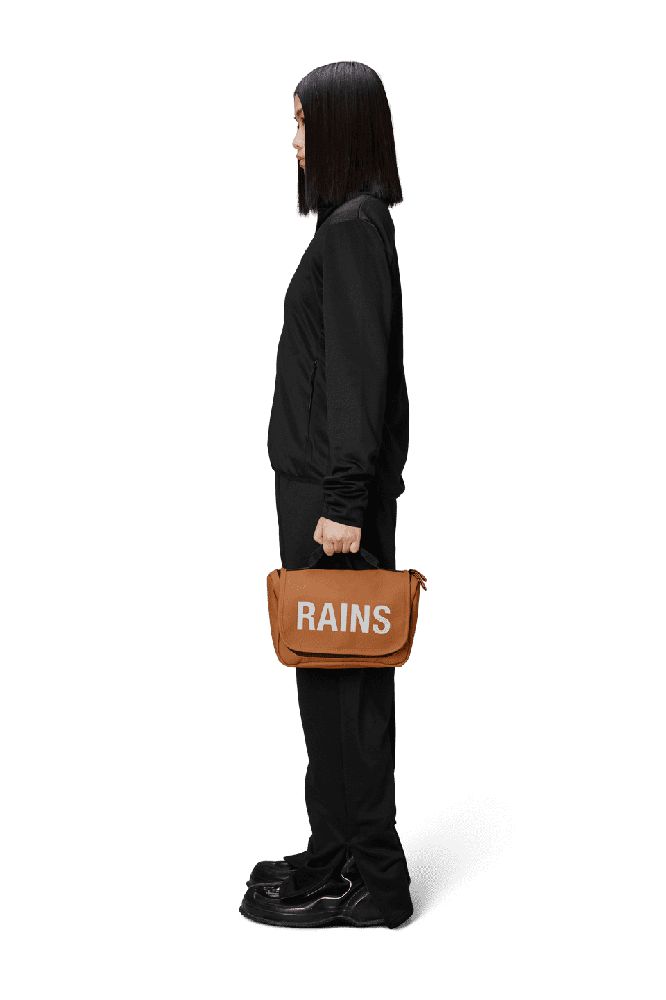 Rains Texel Wash Bag W3 Henge toalettmappe Rust-Toalettmappe-BagBrokers