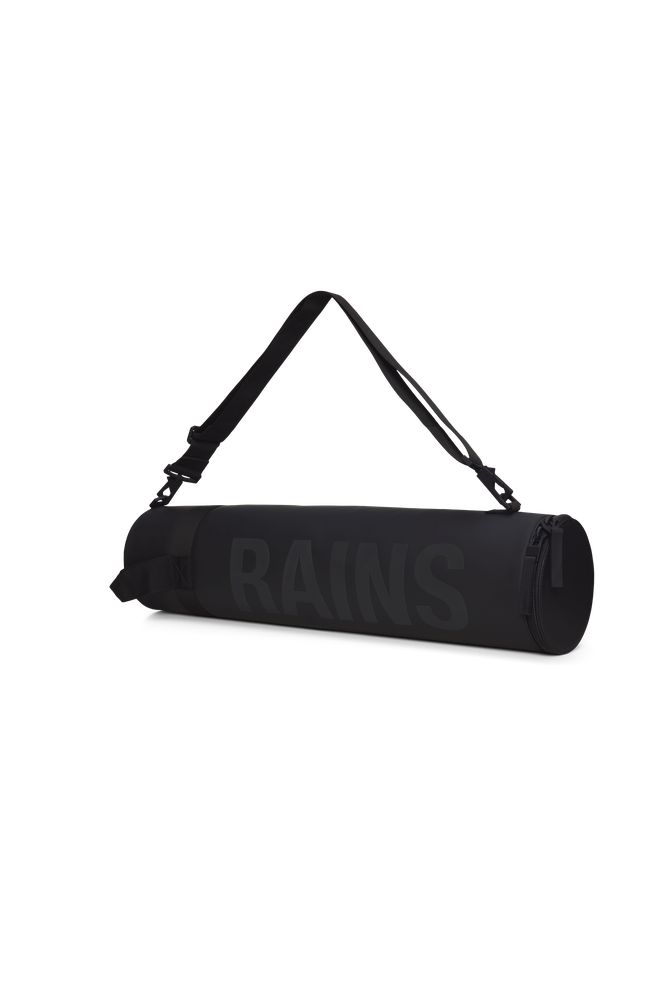 Rains Texel Yoga mat Bag W3 Black-Bagger-BagBrokers