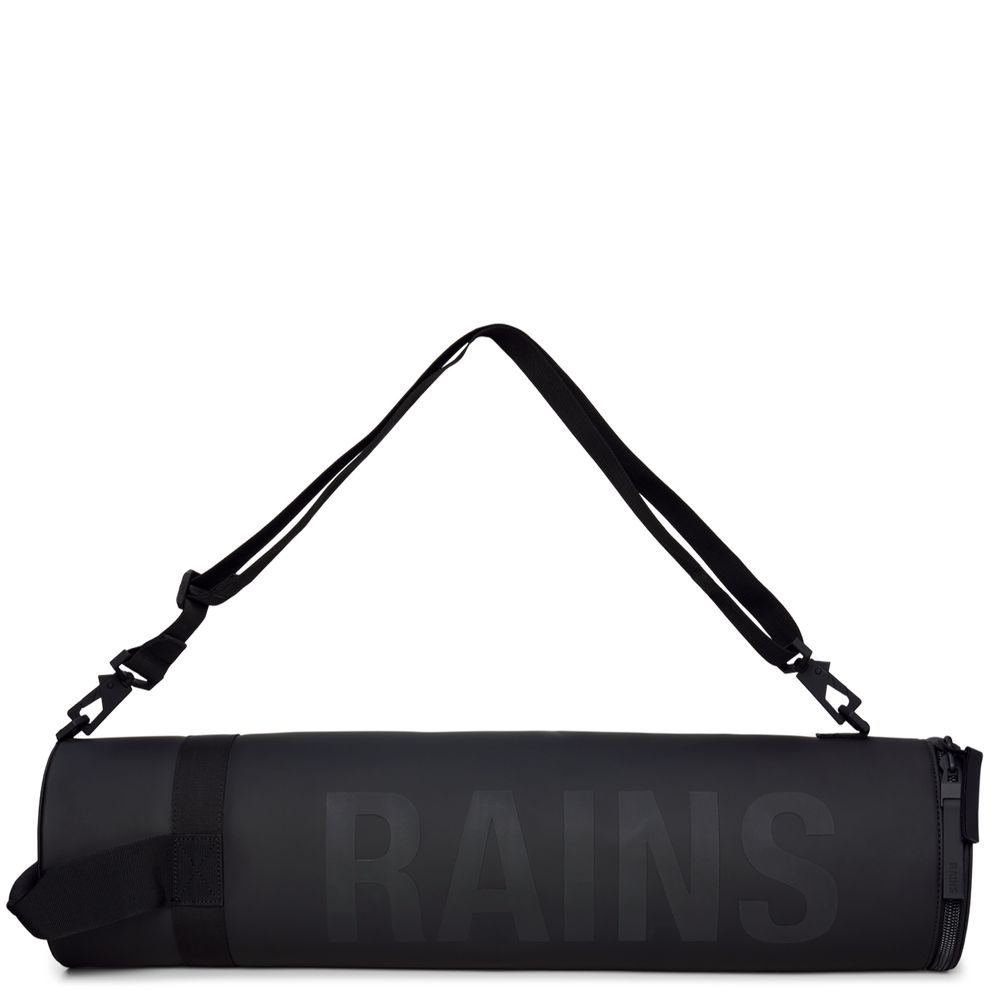 Rains Texel Yoga mat Bag W3 Black-Bagger-BagBrokers