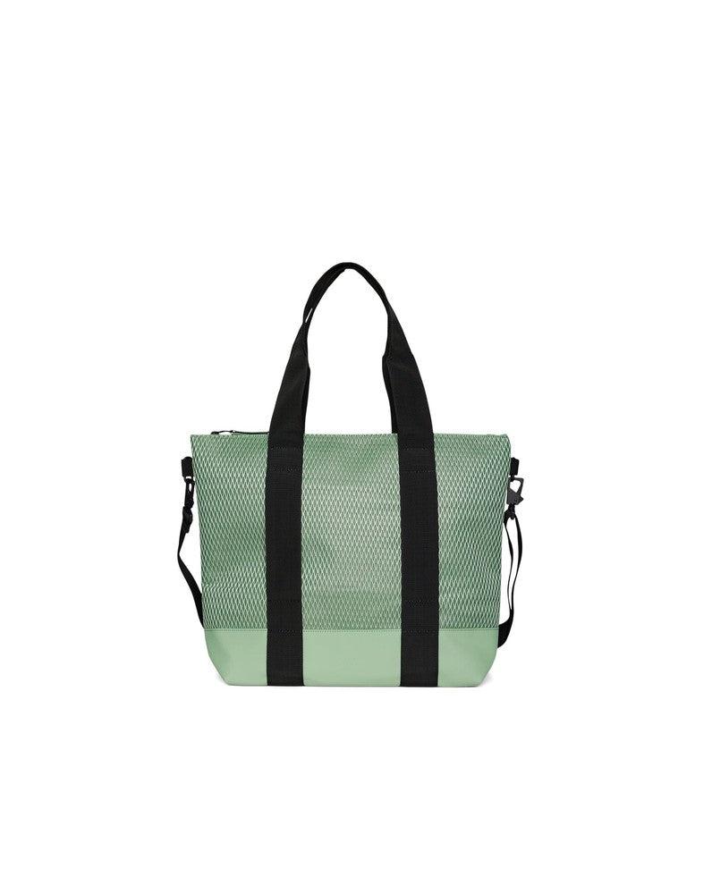 Rains Tote Bag MINI MESH W3 Black-Bagger-BagBrokers