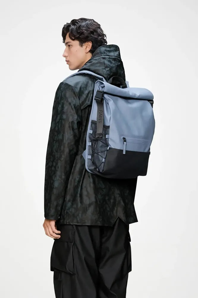 Rains Trail Mountaineer Rolltop Blue Dusk-Ryggsekker-BagBrokers