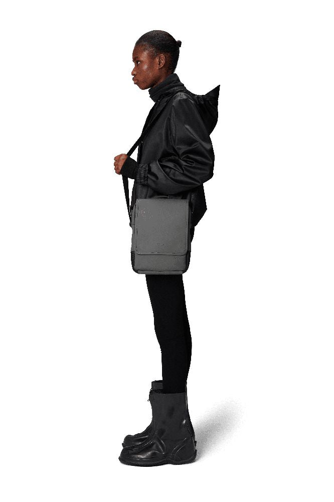 Rains Trail Reporter Bag W3 Grey-Bagger-BagBrokers