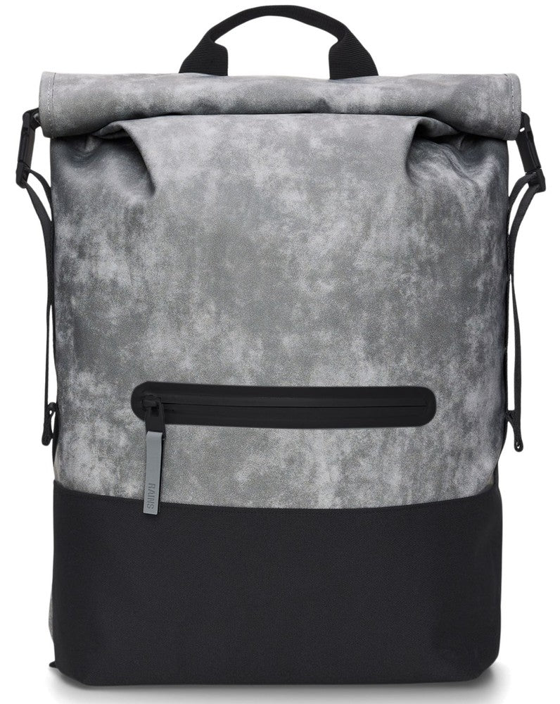 Rains Trail Rolltop backpack W3 Distressed Grey-Ryggsekker-BagBrokers