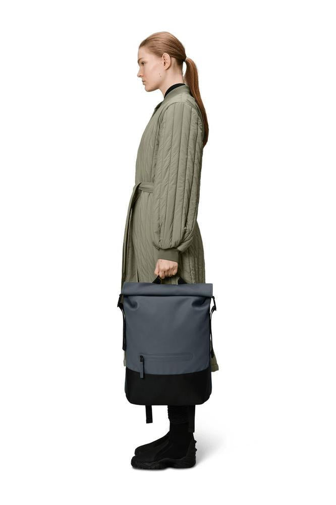 Rains Trail Rolltop backpack W3 Lagoon-Ryggsekker-BagBrokers