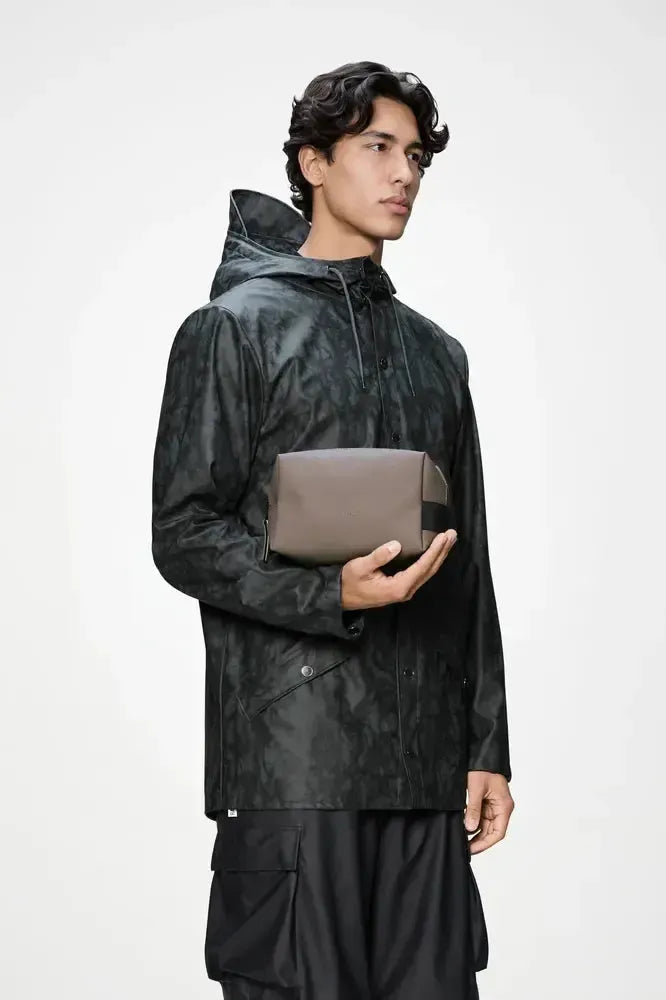 Rains Wash Bag Small Toalettmappe Cinder-Toalettmappe-BagBrokers