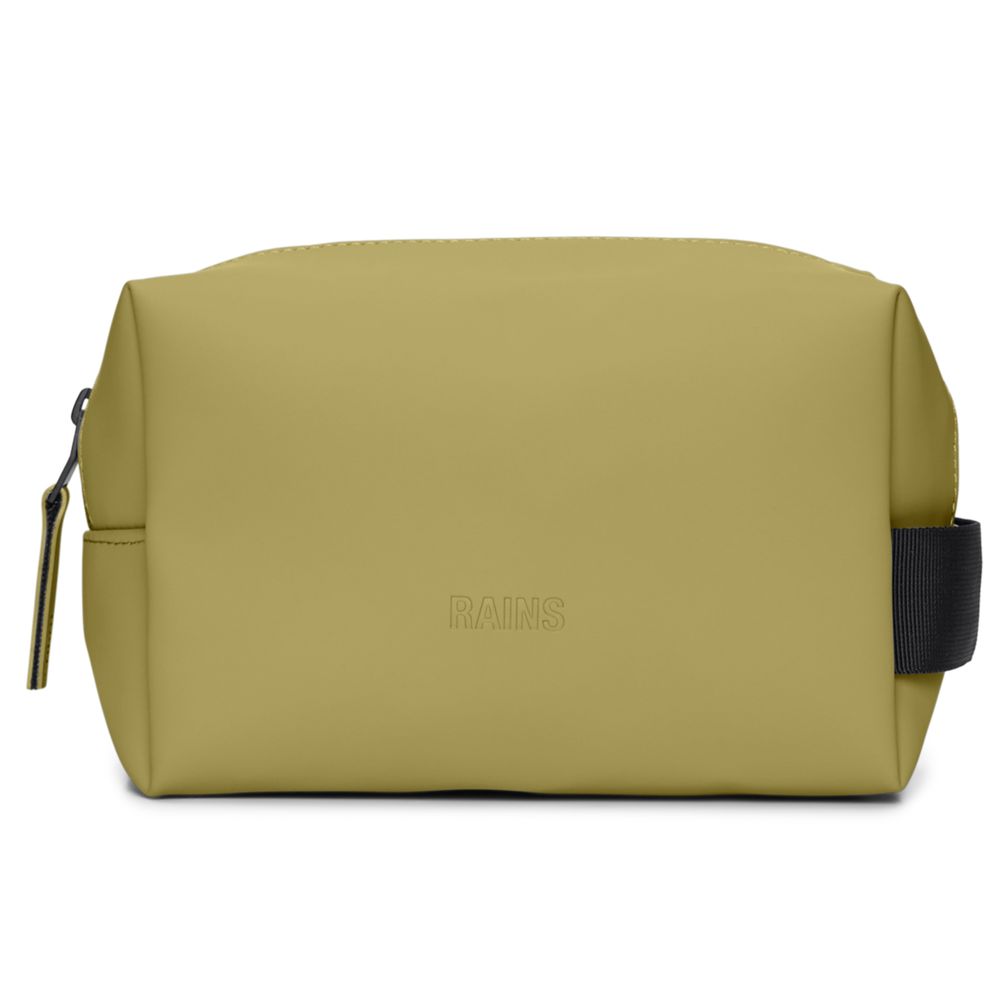 Rains Wash Bag Small W3 Toalettmappe Khaki-Toalettmappe-BagBrokers