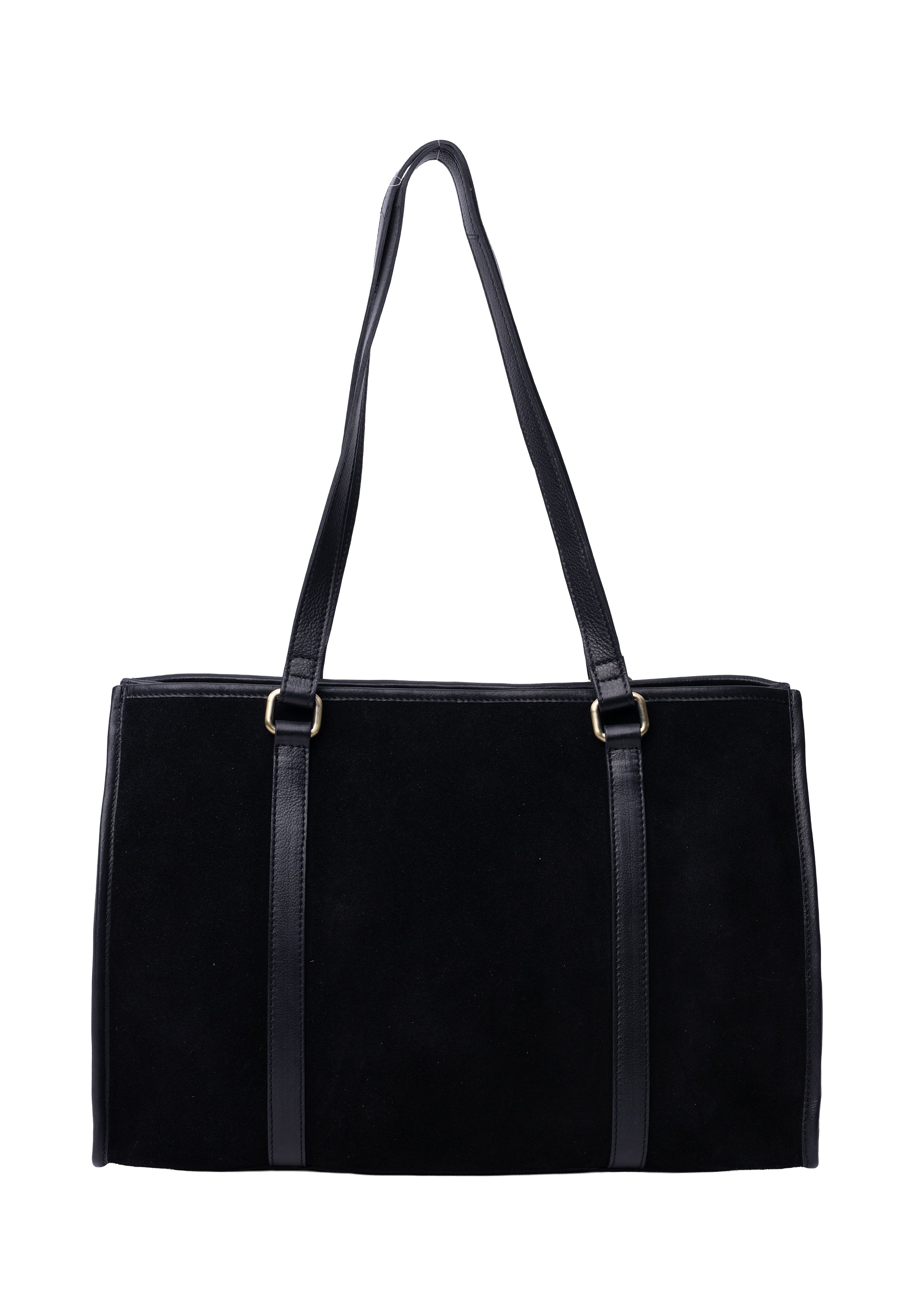 Re:Designed Est 2003 Sola skulderveske i semsket skinn Black-Veske-BagBrokers