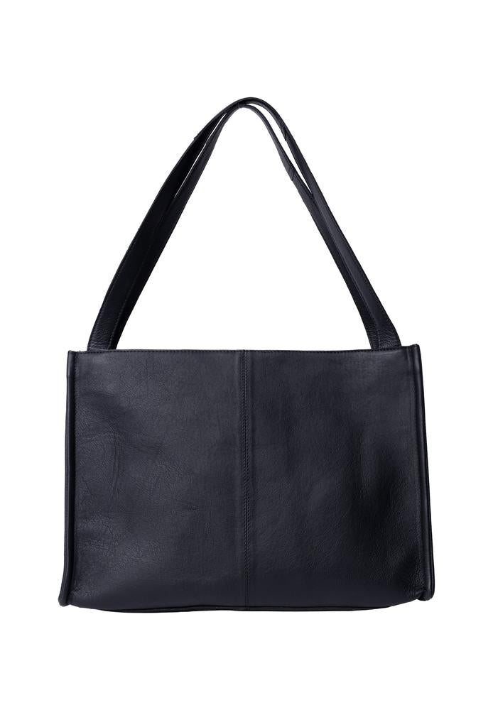 Re:Designed by Dixie Aro Urban small skulderveske i skinn Svart-Damevesker-BagBrokers