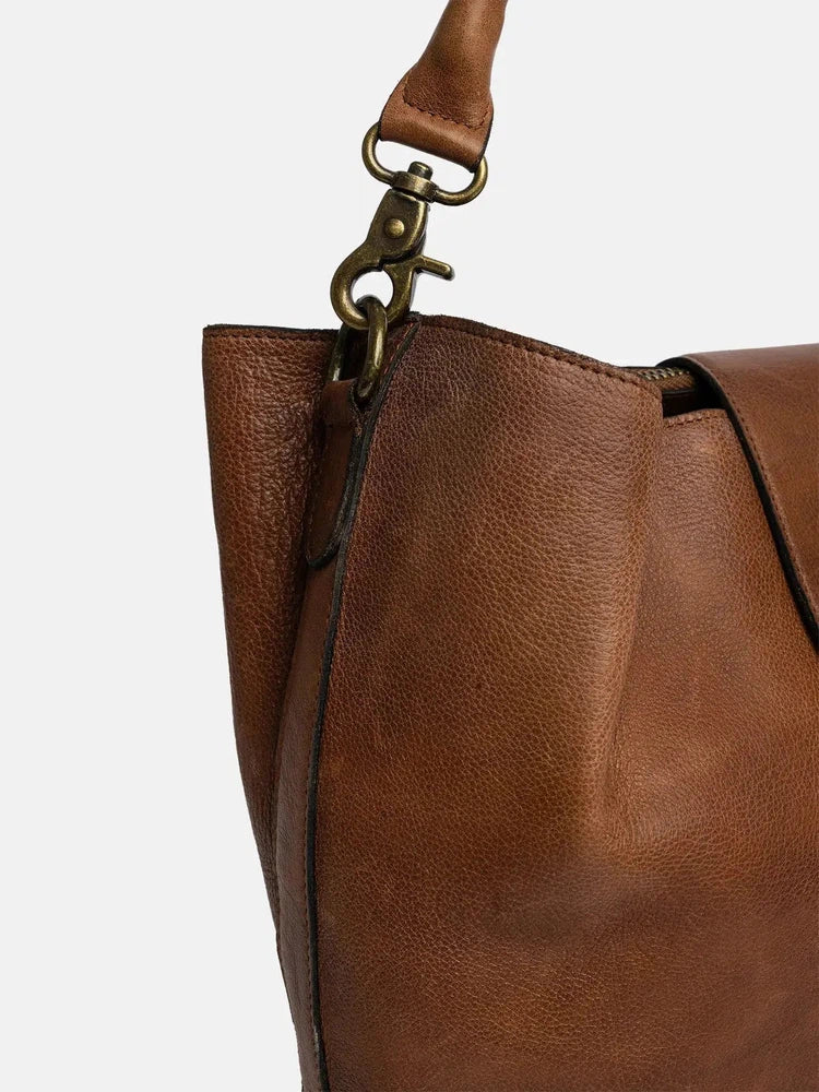 Re:Designed by Dixie Carola Big veske i skinn Walnut-Damevesker-BagBrokers