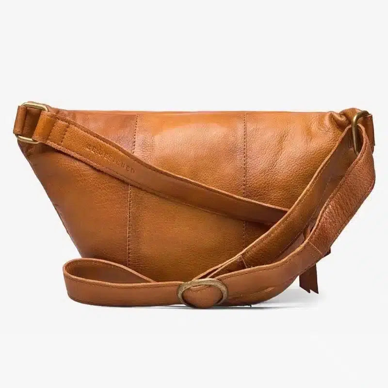 Re:Designed by Dixie Faust Urban bumbag i skinn Burned Tan-Damevesker-BagBrokers