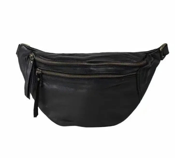 Re:Designed by Dixie Faust Urban bumbag i skinn Svart-Damevesker-BagBrokers