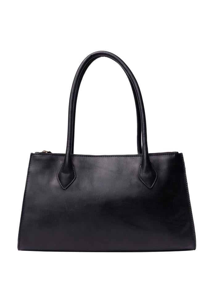Re:Designed by Dixie Ora small skulderveske i skinn Svart-Damevesker-BagBrokers