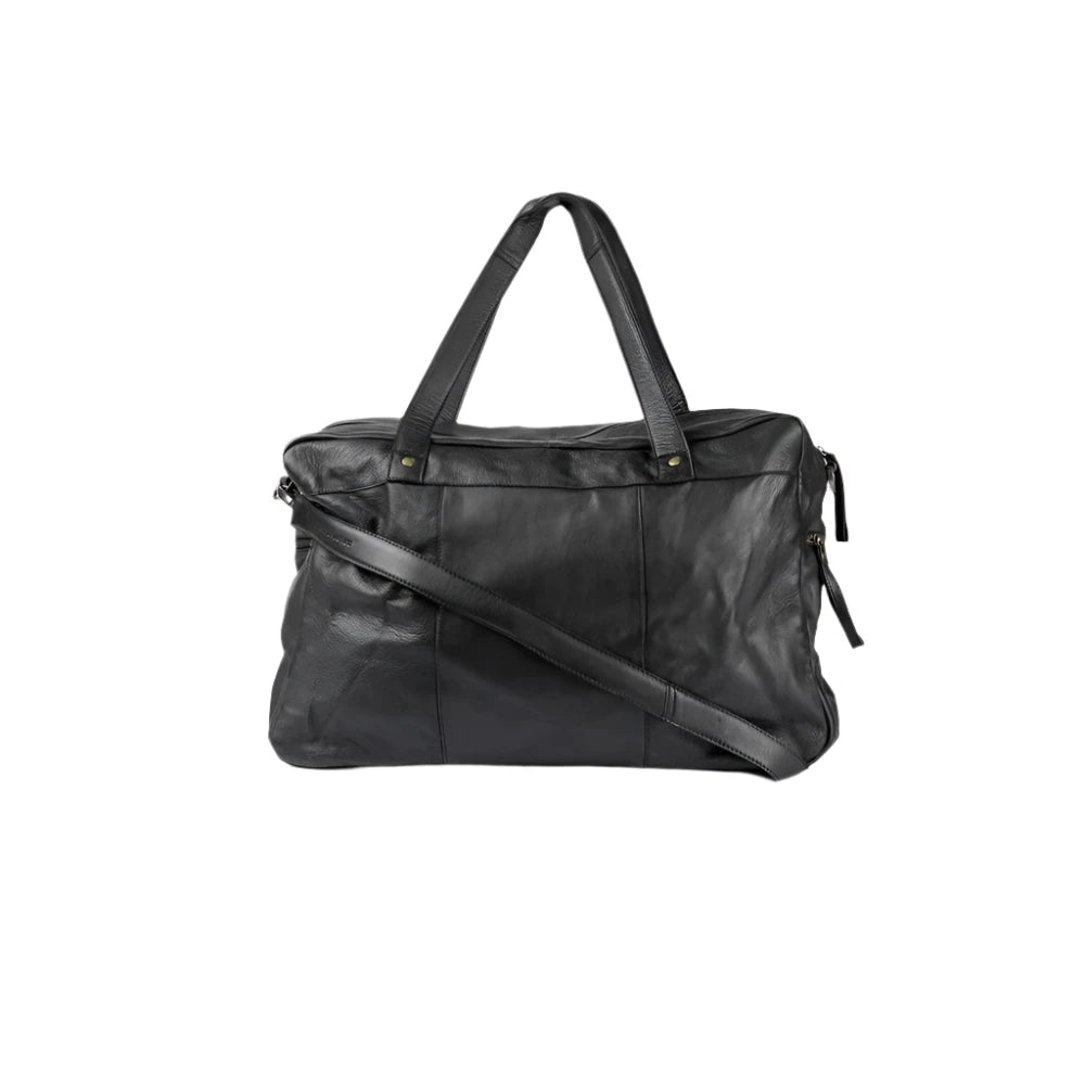 Re:Designed by Dixie Signe Urban Weekend Bag i skinn Svart-Bagger-BagBrokers