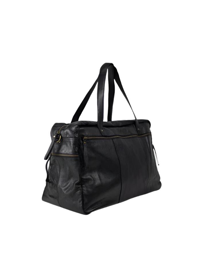 Re:Designed by Dixie Signe Urban Weekend Bag i skinn Svart-Damevesker-BagBrokers