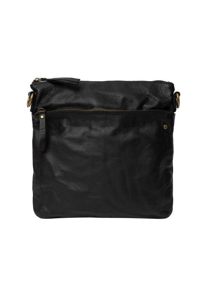 Re:Designed by dixie Jara Big skulderveske i skinn Black-Damevesker-BagBrokers