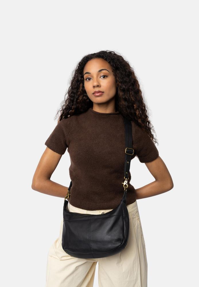 Re:Designed by dixie Mivi Small skulderveske i skinn Black-Damevesker-BagBrokers