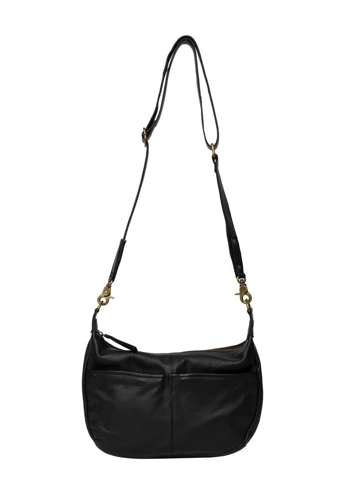 Re:Designed by dixie Mivi Small skulderveske i skinn Black-Damevesker-BagBrokers