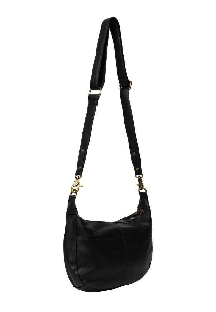 Re:Designed by dixie Mivi Small skulderveske i skinn Black-Damevesker-BagBrokers