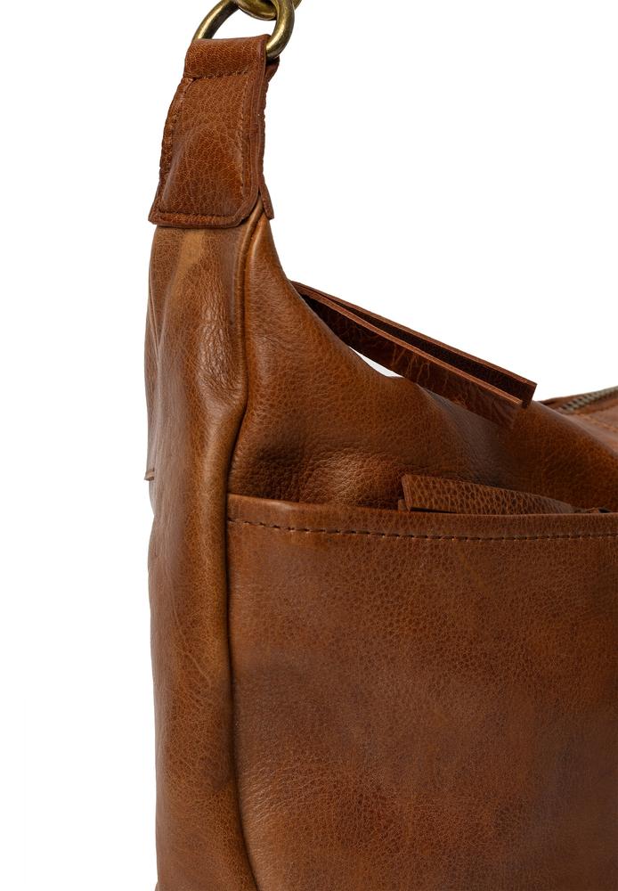 Re:Designed by dixie Mivi Small skulderveske i skinn Walnut-Damevesker-BagBrokers