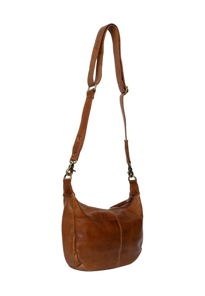 Re:Designed by dixie Mivi Small skulderveske i skinn Walnut-Damevesker-BagBrokers