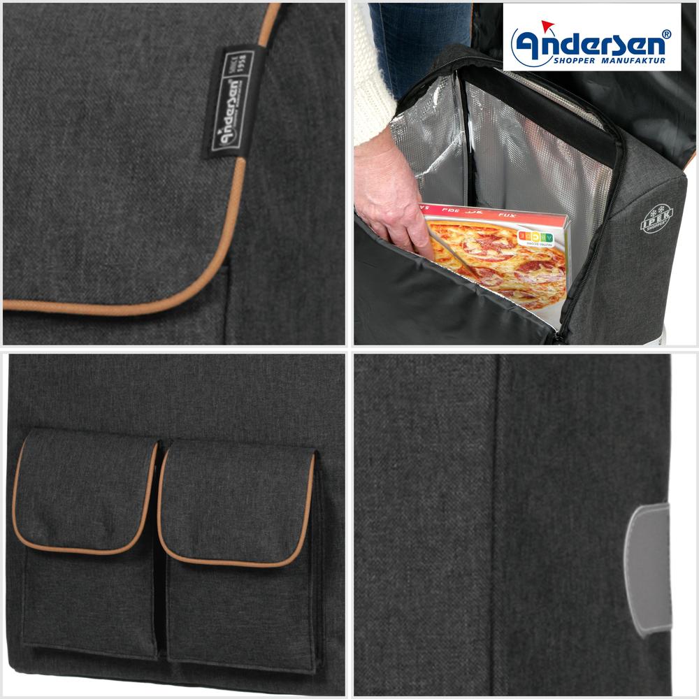 Royal Shopper IPEK MA komplett trillekjølebag 42 liter Svart-Bagger-BagBrokers