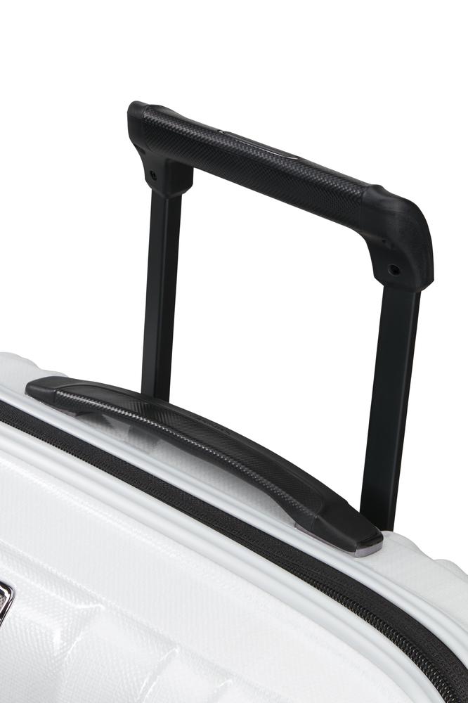 Samonite Nexis utvidbar kabinkoffert 55 cm med 4 hjul Cotton White-Harde kofferter-BagBrokers