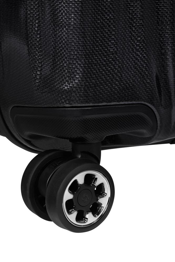 Samonite Nexis utvidbar kabinkoffert 55 cm med 4 hjul Onyx black-Harde kofferter-BagBrokers