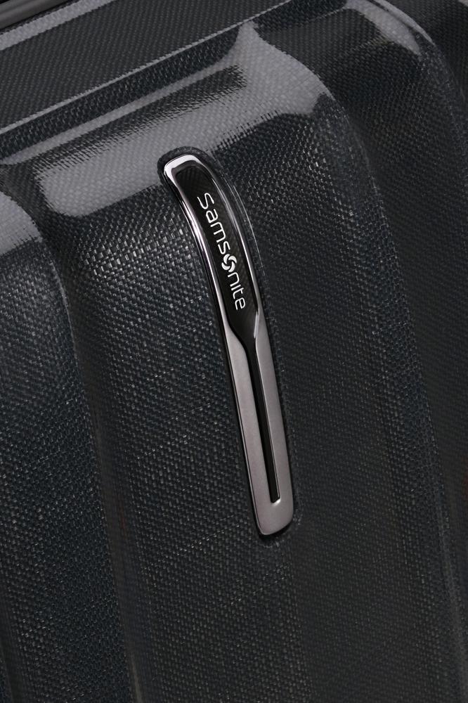 Samonite Nexis utvidbar kabinkoffert 55 cm med 4 hjul Onyx black-Harde kofferter-BagBrokers