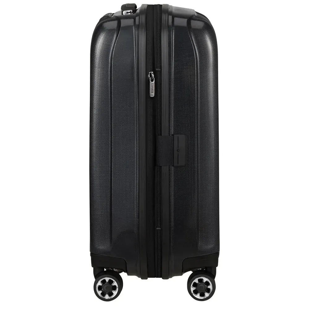 Samonite Nexis utvidbar smal kabinkoffert 55 cm med 4 hjul Onyx black-Harde kofferter-BagBrokers