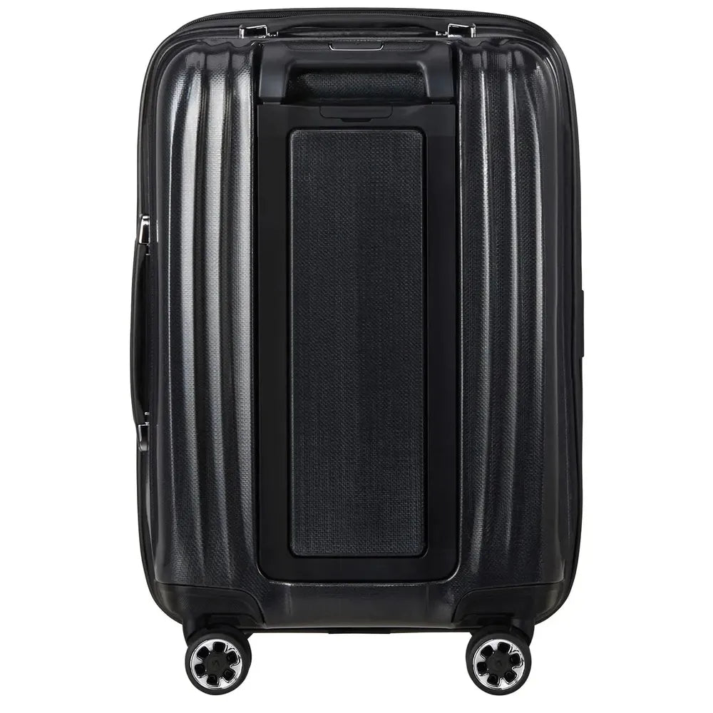 Samonite Nexis utvidbar smal kabinkoffert 55 cm med 4 hjul Onyx black-Harde kofferter-BagBrokers