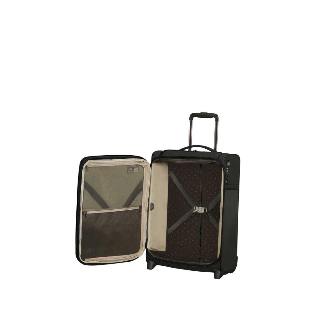 Samsonite AIREA utvidbar kabinkoffert med 2 hjul 55 cm 1,9 kg Svart-Myke kofferter-BagBrokers