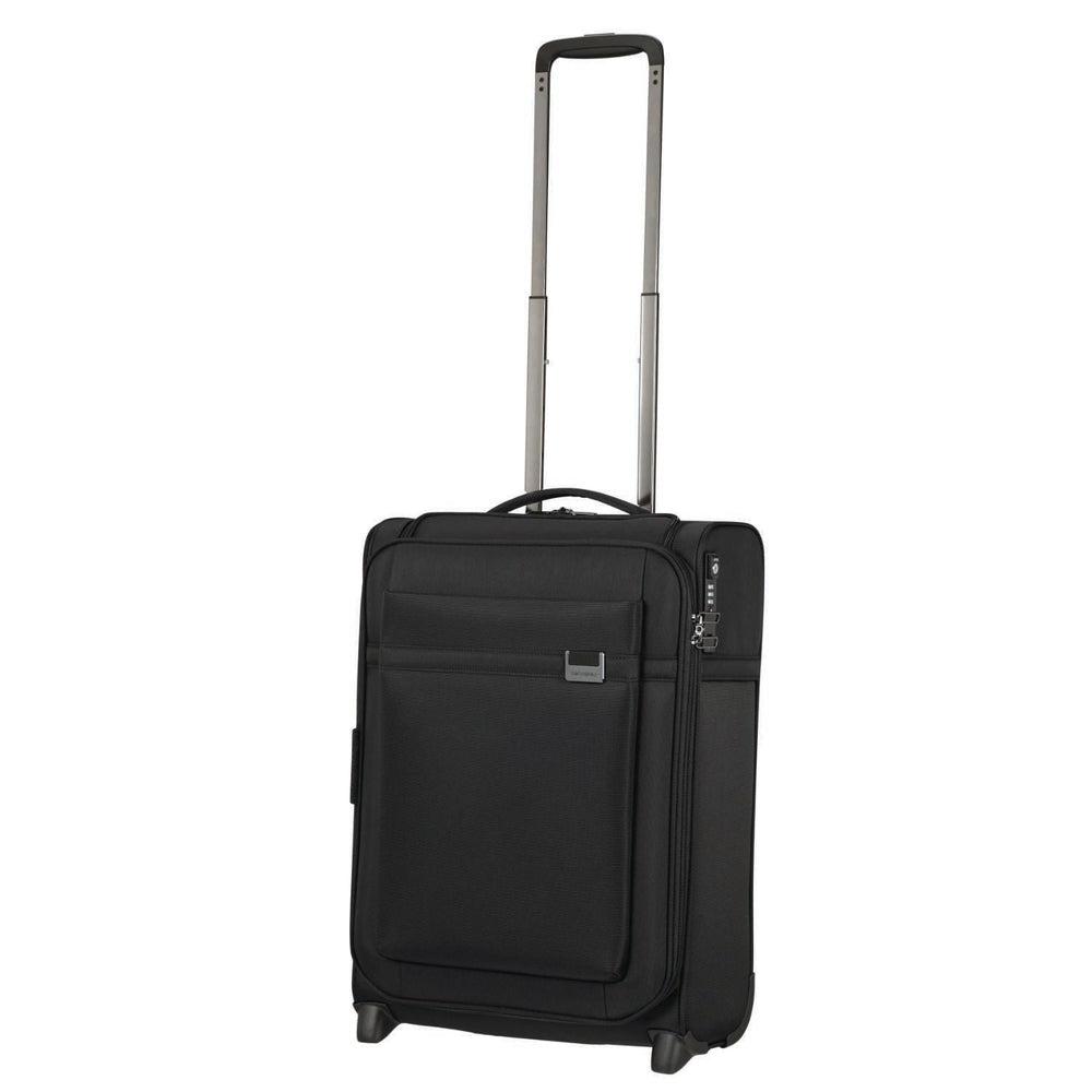 Samsonite AIREA utvidbar kabinkoffert med 2 hjul 55 cm 1,9 kg Svart-Myke kofferter-BagBrokers