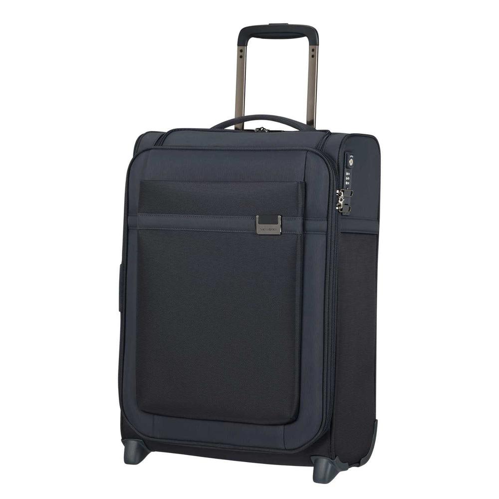 Samsonite AIREA utvidbar kabinkoffert med 2 hjul 55 cm 1,9 kg Mørkeblå-Myke kofferter-BagBrokers